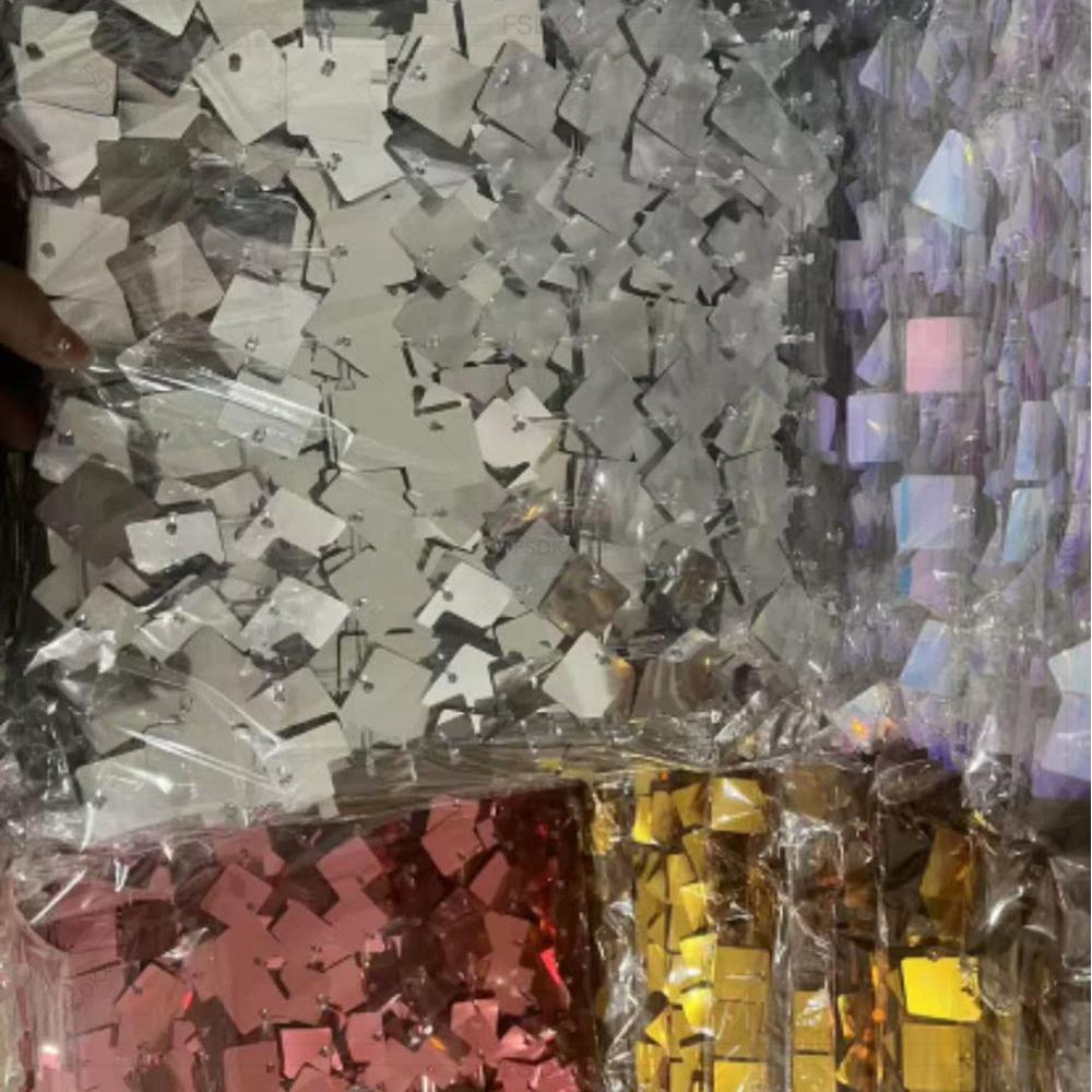FSDKX Shimmer Sequin Wall Pane - Pvc Panel Background recension och pris