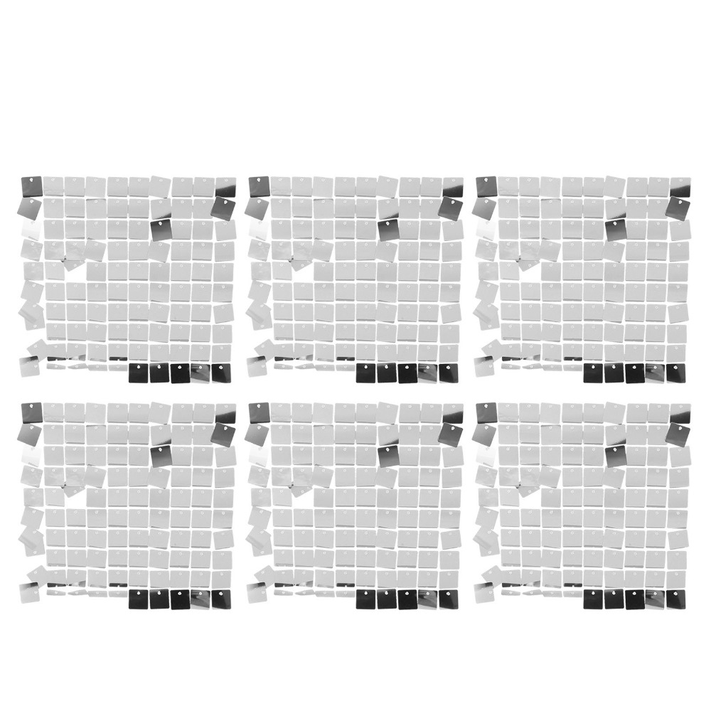 6pcs Backgrounds PVC Sequin Wa - Pvc Panel Background recension och pris